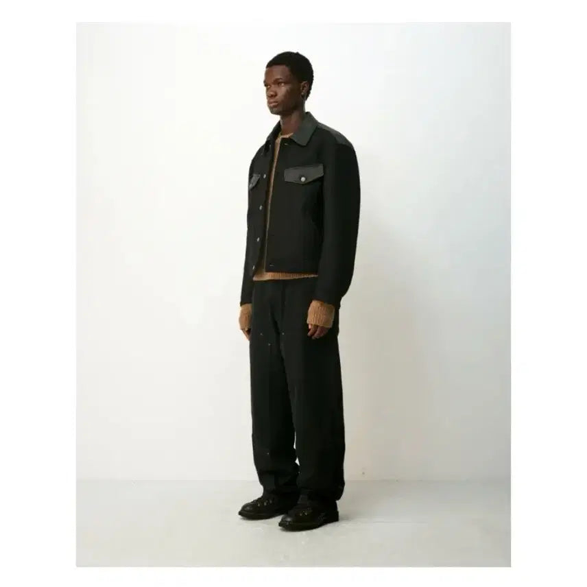 [SOLD OUT] 쿠어 더블니 데님 워크 팬츠 L