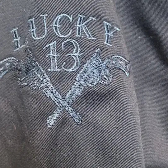 [BUNJANG] Lucky 13 Death Glory Black Jacket / 럭키 13 USA 블랙 자켓 Death Glory