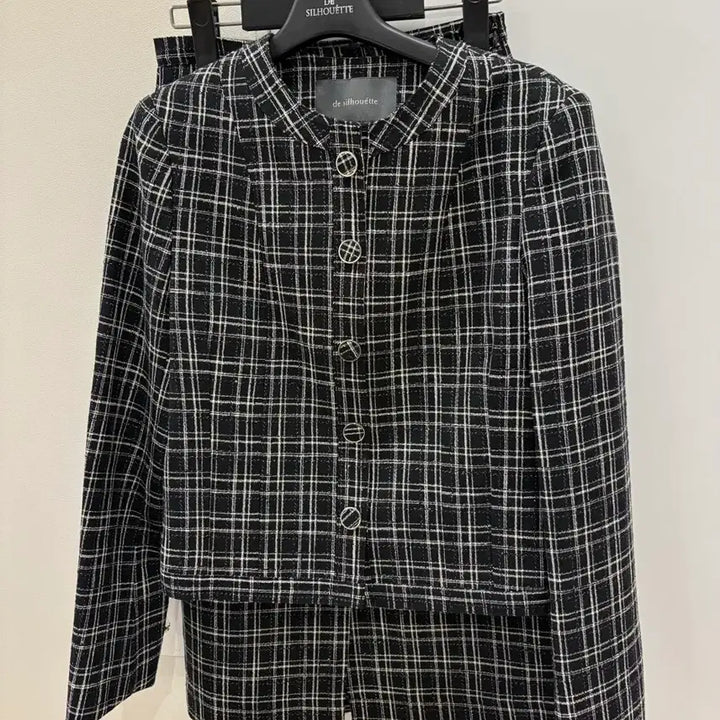 [BUNJANG] The Silhouette Tweed Set S Size / 시에(더실루엣) 트위드 셋트 S사이즈