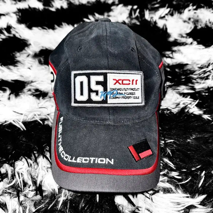 [SOLD OUT] FUBU 푸부 00s 레이싱 자수 패치 볼캡 모자