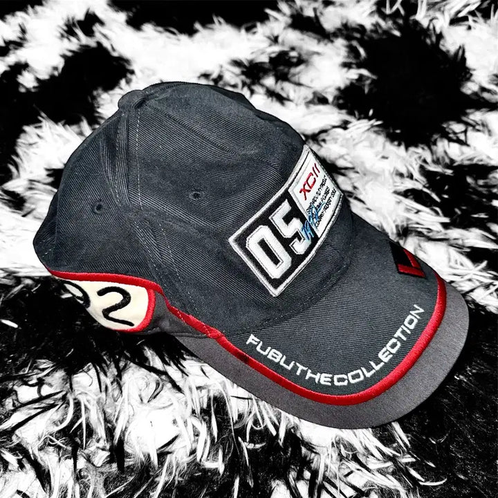 [SOLD OUT] FUBU 푸부 00s 레이싱 자수 패치 볼캡 모자