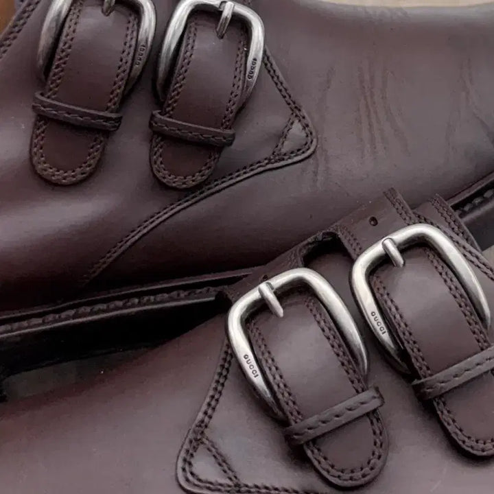 [BUNJANG] Gucci Double Monk Strap Shoes / 정품)구찌 더블 몽크 7