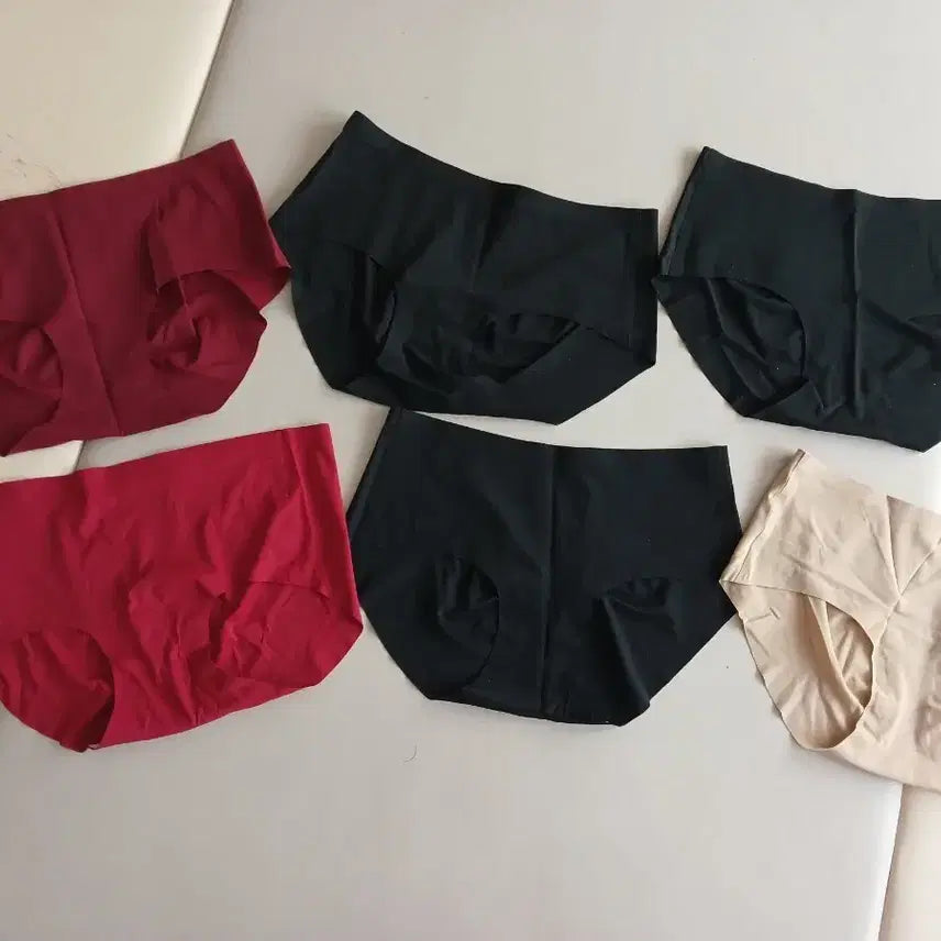 [BUNJANG] Seamless Panties L-XL (6 Pieces) / 노라인 심리스팬티 L-XL (6장)