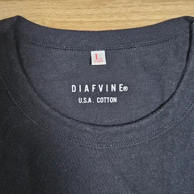 [BUNJANG] DIAFVINE Mr. Bad Brain Printed T-shirt (L) / DIAFVINE(디아프바인) Mr. Bad Brain 프린팅 티셔츠 L