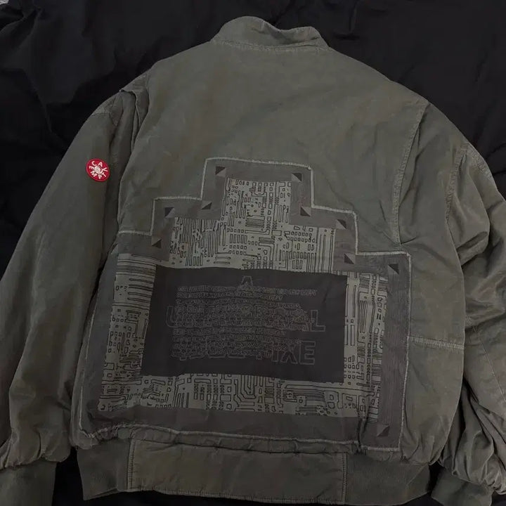 [BUNJANG] Cav Empt 19AW Overdye Reversible Zip Bomber Jacket XL / 카브엠트 19AW 오버다이 리버시블 집 봄버 자켓 XL