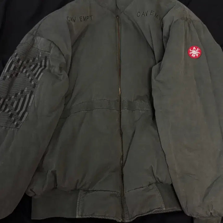 [BUNJANG] Cav Empt 19AW Overdye Reversible Zip Bomber Jacket XL / 카브엠트 19AW 오버다이 리버시블 집 봄버 자켓 XL