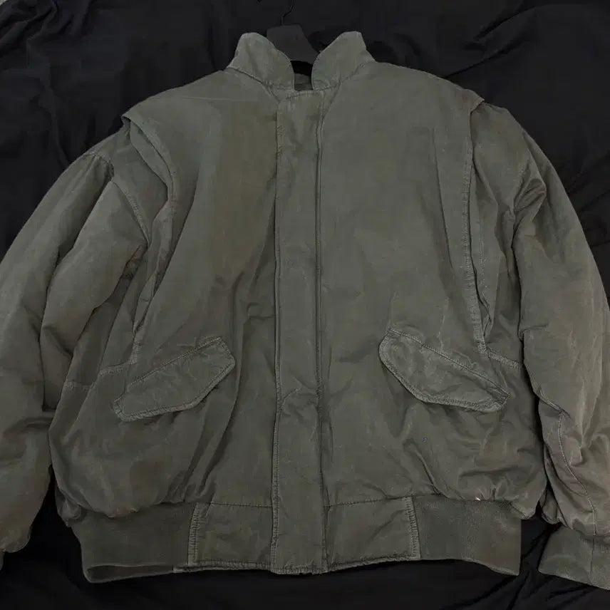 [BUNJANG] Cav Empt 19AW Overdye Reversible Zip Bomber Jacket XL / 카브엠트 19AW 오버다이 리버시블 집 봄버 자켓 XL