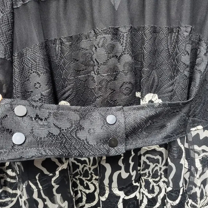 [BUNJANG] F.Jein Black Lace Flower Jacket / F.Jein 블랙 레이스 플라워 자켓