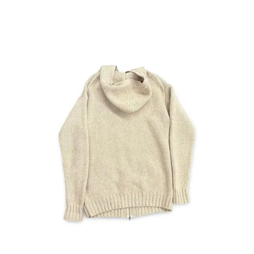 [BUNJANG] Beams Two-Way Wool Knit Hooded Zip-up / (95)빔즈투웨이양모니트후드집업