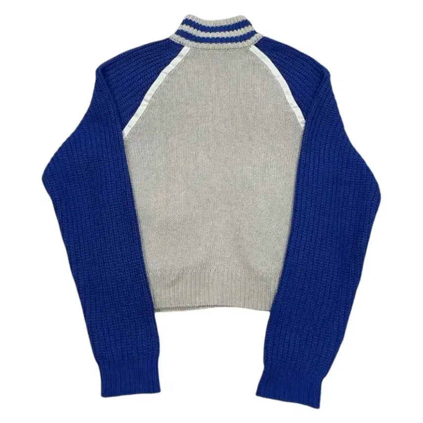 [SOLD OUT] Kjun 니트 가디건 블루 배색 m