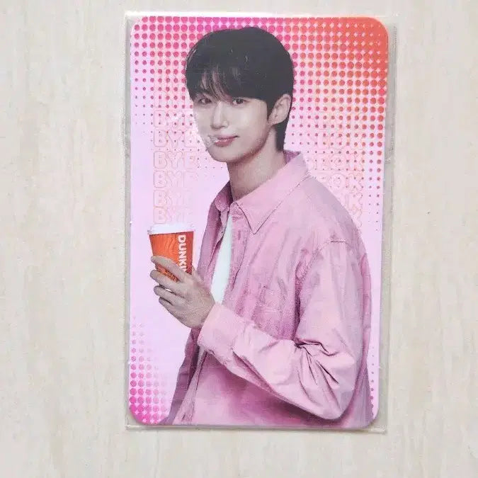 [BUNJANG] Byun Woo Seok Dunkin 3rd Photocard (Sealed) / 변우석 (미개봉)던킨3차포토카드
