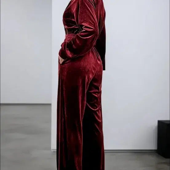 [BUNJANG] Unbranded Two-Piece Training Set Red / 트레이닝 투피스 세트 s 66 레드