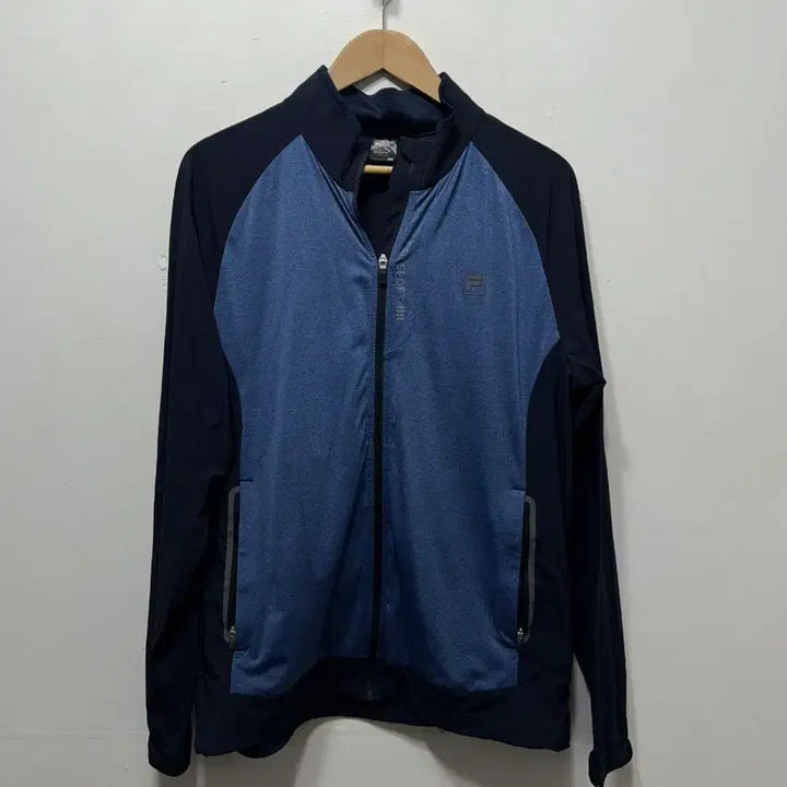 [BUNJANG] Fila Navy Blouson Jacket 105 Size / 휠라 네이비 블루종 자켓 집업 105사이즈