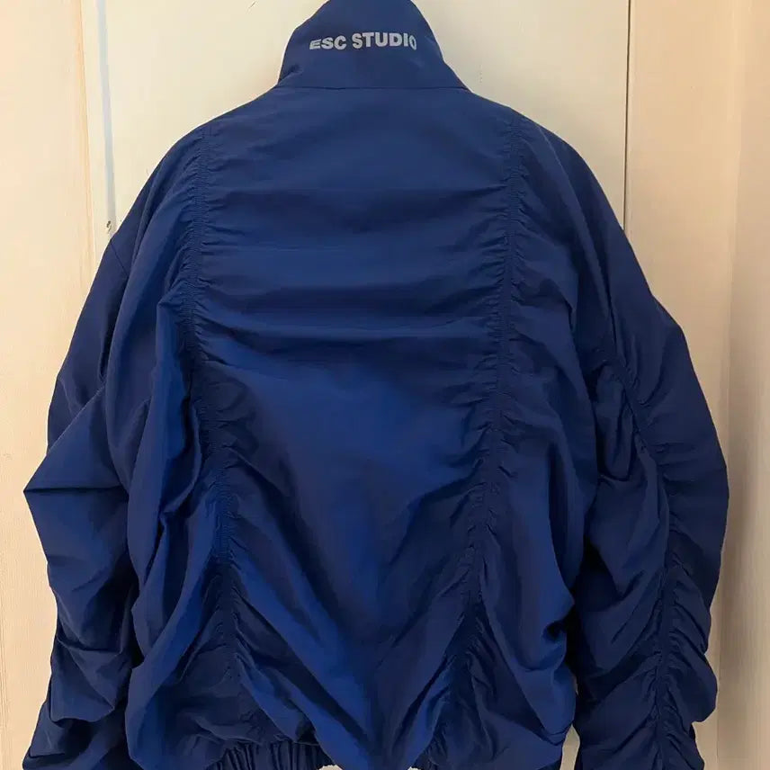 [BUNJANG] Esc Studio Shirring Blouson Jacket / Esc 스튜디오 셔링 블루종 (os)