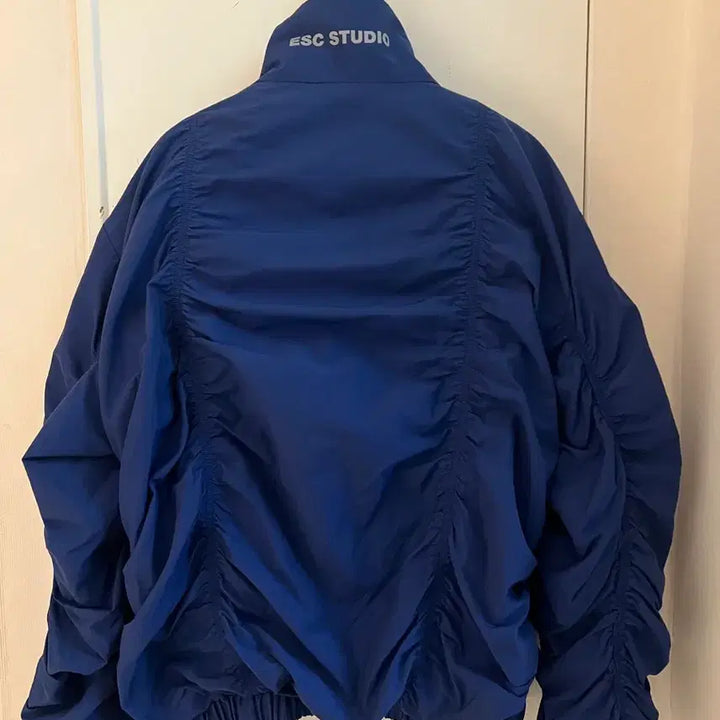 [BUNJANG] Esc Studio Shirring Blouson Jacket / Esc 스튜디오 셔링 블루종 (os)