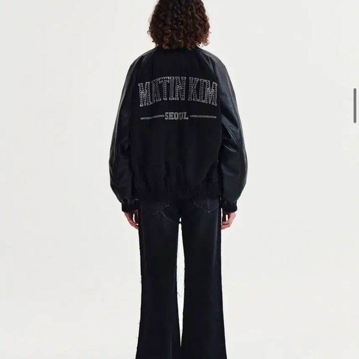 [BUNJANG] Matinkim Studded Point Faux Leather Jumper / 마뗑킴 스터드 포인트 폭스 레더 점퍼