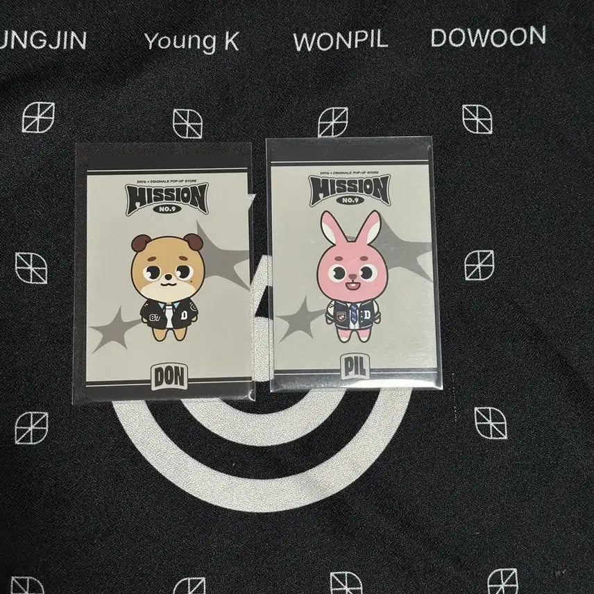 [SOLD OUT] 데이식스 데니멀즈 팝업 미션 나인 데니멀즈 포카 입장 포카 그림 포카