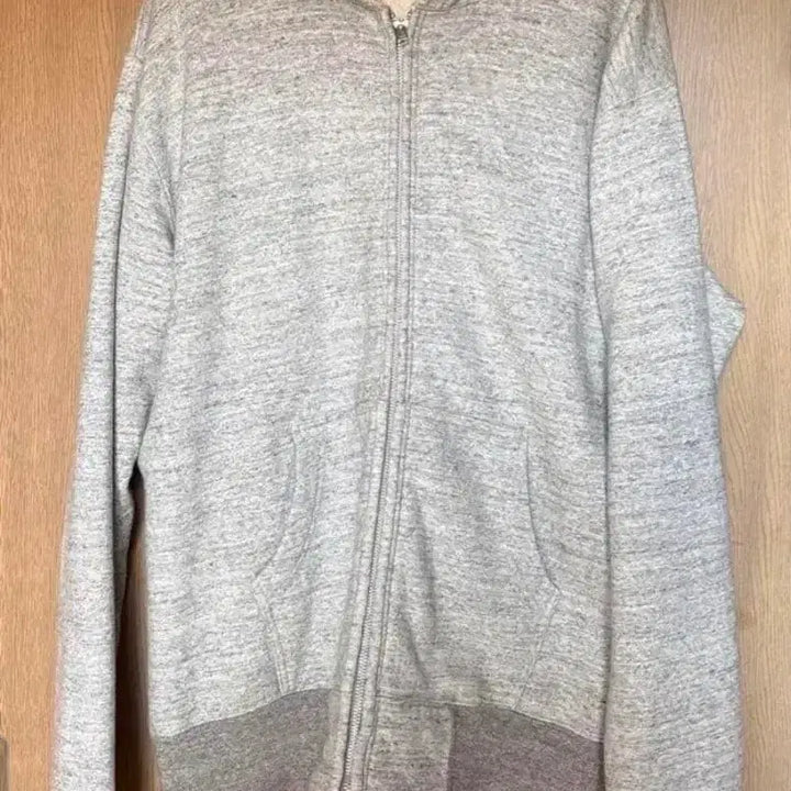 [BUNJANG] Whitesville Loopwheel Hooded Zip-Up Gray / [L]화이츠빌 루프휠 후드 집업 그레이