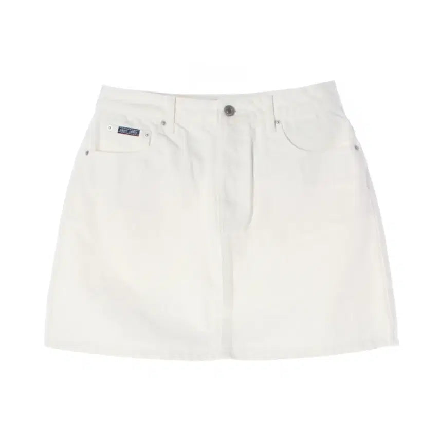 [BUNJANG] Saint James Vingtans White Mini Skirt / 세인트 제임스 25SS Vingtans 화이트 미니 스커트