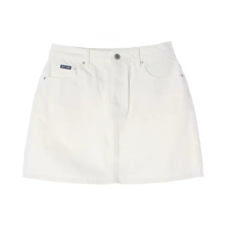 [BUNJANG] Saint James Vingtans White Mini Skirt / 세인트 제임스 25SS Vingtans 화이트 미니 스커트