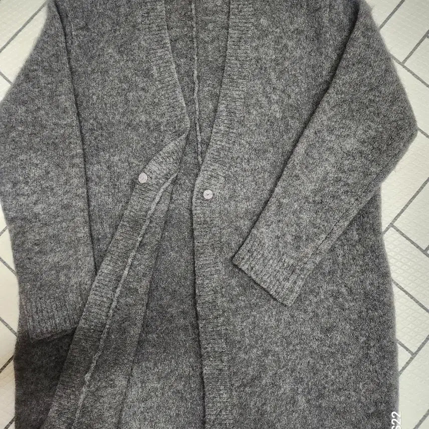 [BUNJANG] TIME Mohair Long Cardigan / 거의새거) 타임 (TIME) 모헤어 롱 가디건