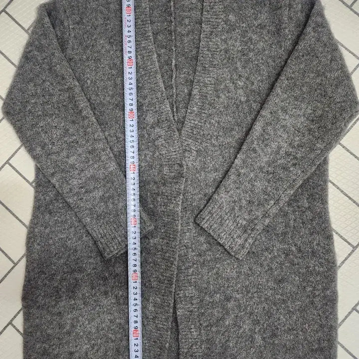 [BUNJANG] TIME Mohair Long Cardigan / 거의새거) 타임 (TIME) 모헤어 롱 가디건