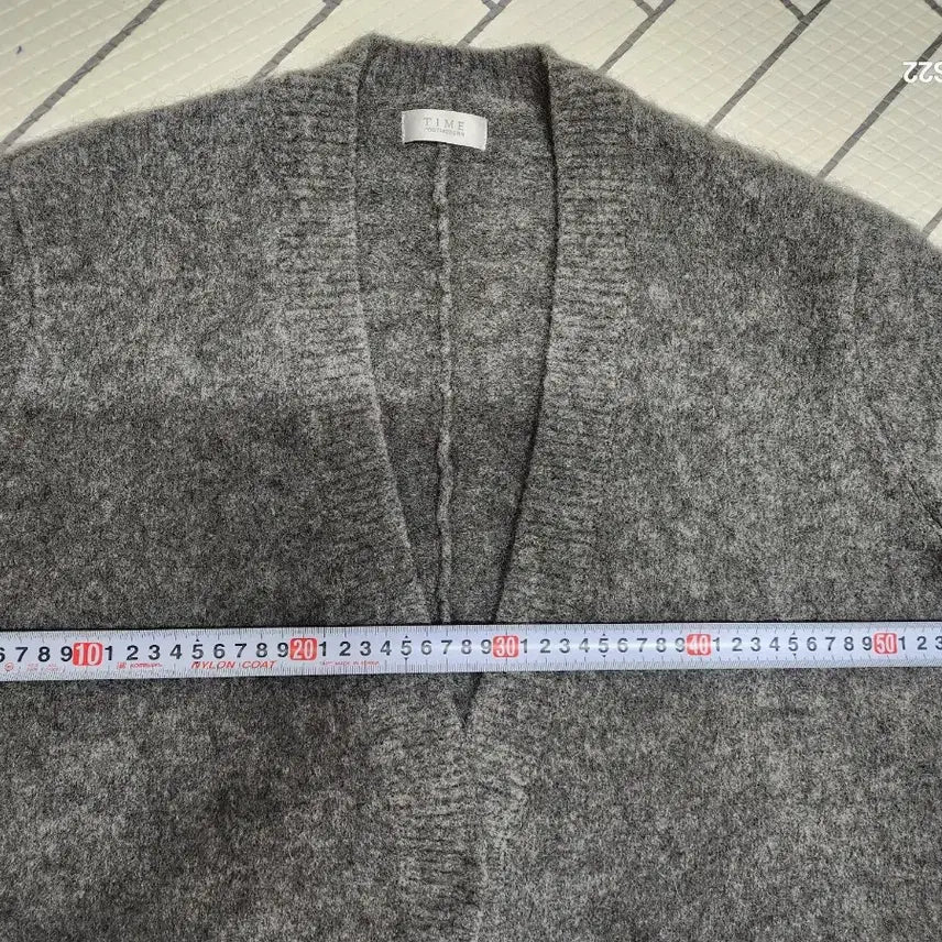 [BUNJANG] TIME Mohair Long Cardigan / 거의새거) 타임 (TIME) 모헤어 롱 가디건