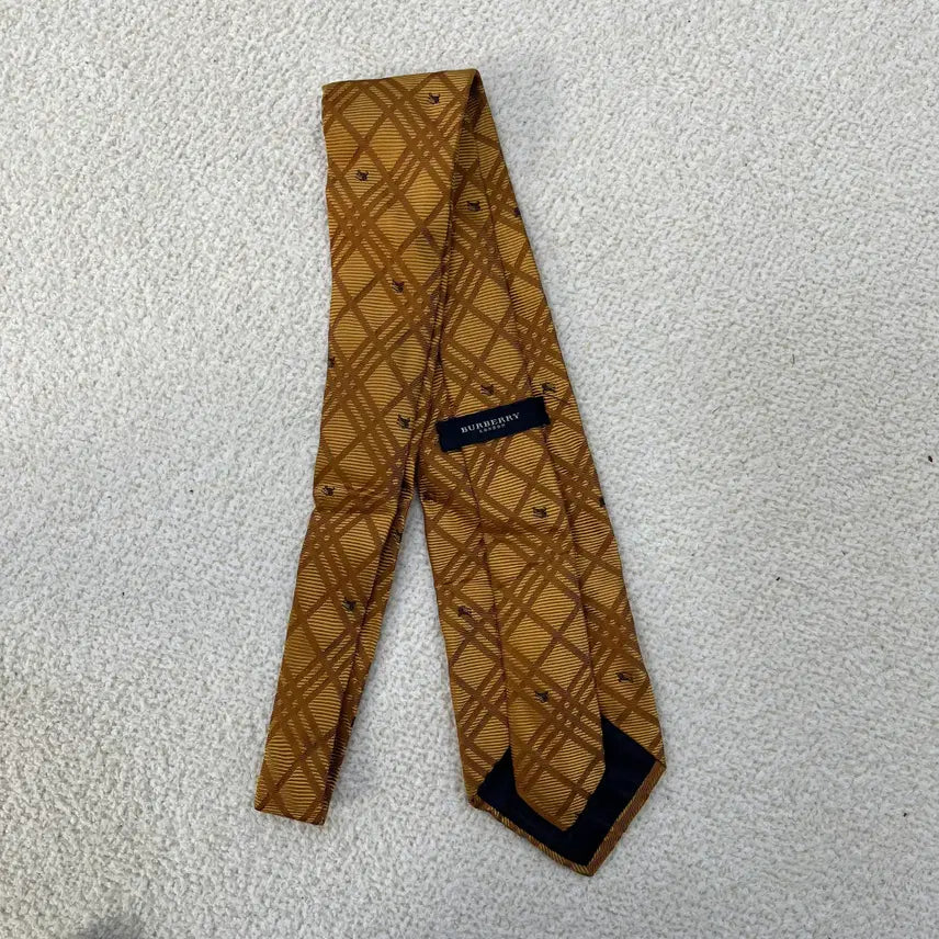 [BUNJANG] Burberry Nova Check Silk Tie / 버버리 노바체크 실크 넥타이 0304M