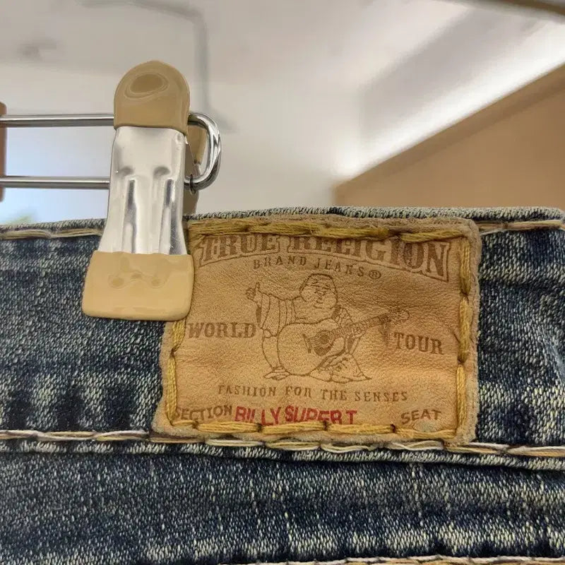 [BUNJANG] True Religion Billy Super T Y2K Low-Rise Denim Pants / 트루릴리젼 빌리슈퍼티 Y2K 로우라이즈 데님팬츠 27인치 C09726