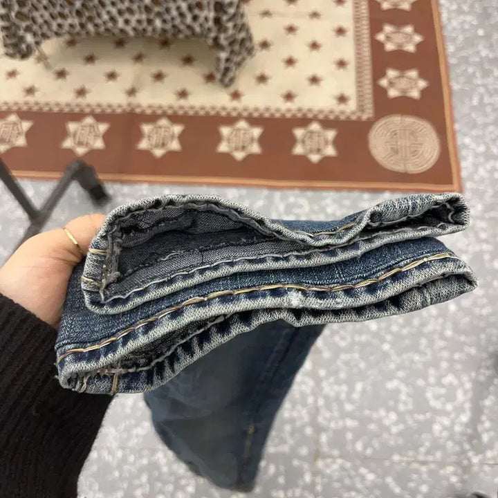 [BUNJANG] True Religion Billy Super T Y2K Low-Rise Denim Pants / 트루릴리젼 빌리슈퍼티 Y2K 로우라이즈 데님팬츠 27인치 C09726