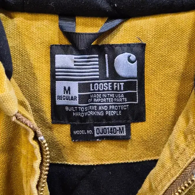 [BUNJANG] Carhartt OJ0140 Active Jacket Mustard / [M] 칼하트 OJ0140 액티브 자켓 머스타드 15.9