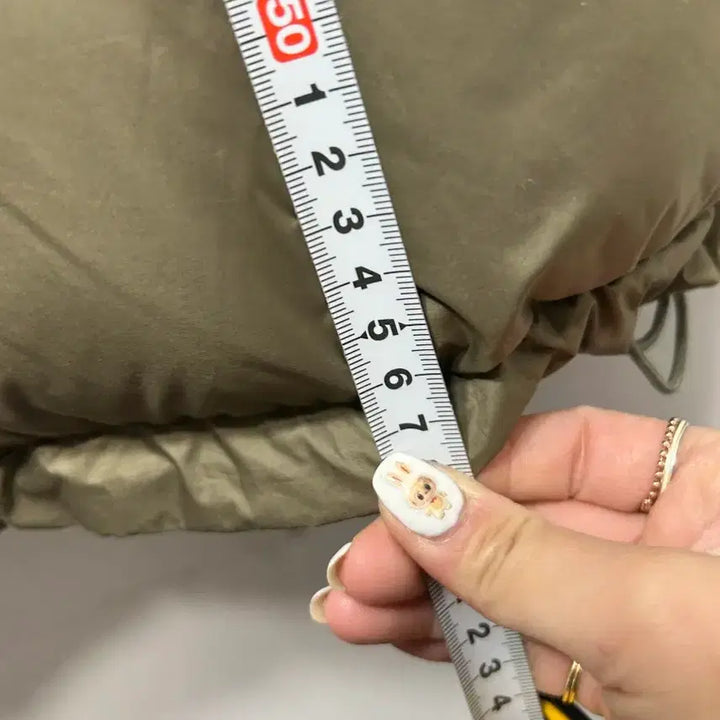[BUNJANG] Uncover Khaki Puffer Padding Jacket L / 언커버 카키 푸퍼 패딩 자켓 L