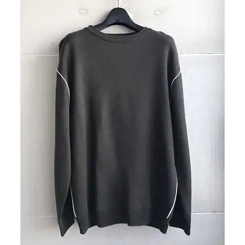 [BUNJANG] Dark Khaki Round T-Shirt (Men&