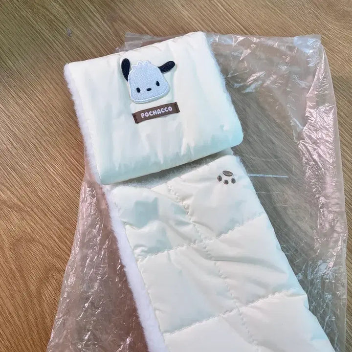 [BUNJANG] Pochacco Ivory Scarf / 포차코 목도리