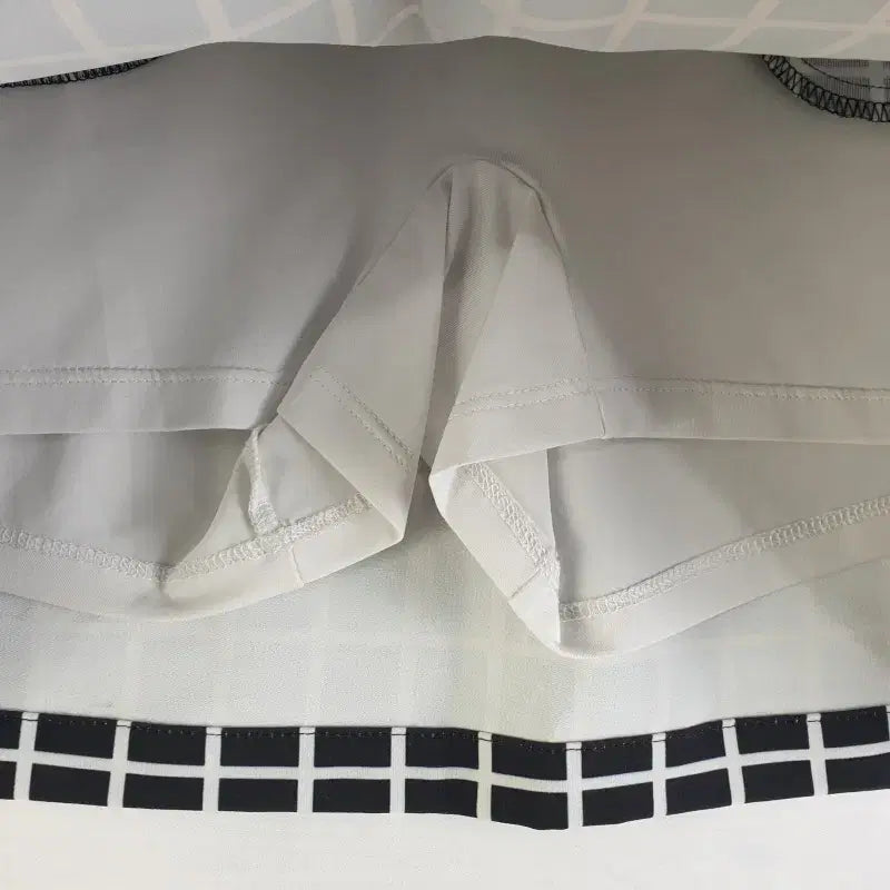 [SOLD OUT] PING 여성70-95 블랙 체크 스커트 M1995