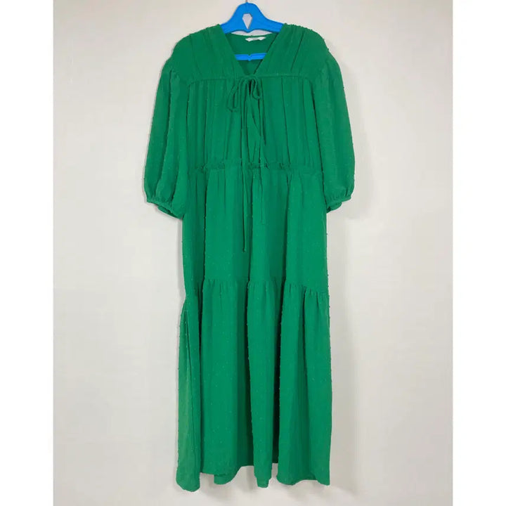 [SOLD OUT] FRANCO 보헤미안그린롱원피스F 호호상점