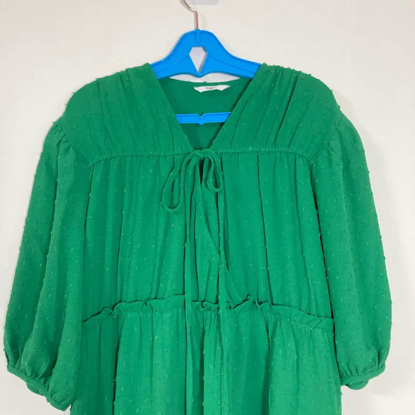 [SOLD OUT] FRANCO 보헤미안그린롱원피스F 호호상점