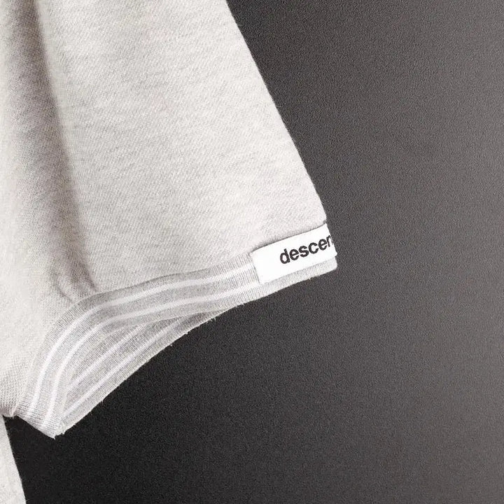[BUNJANG] Descente Gray Polo Shirt / 데상트 회색 카라티