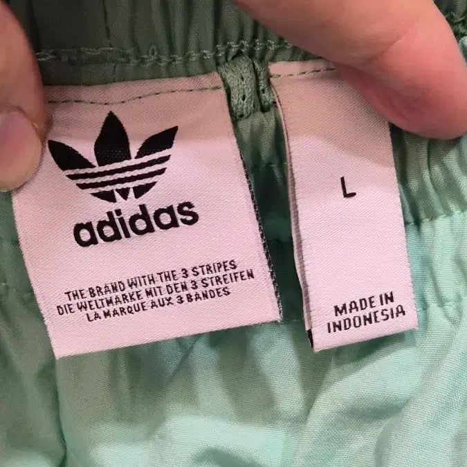 [BUNJANG] Adidas Lock Up Track Pants Mint (Size L) / [L] 아디다스 락업 트랙 팬츠 민트 3.9
