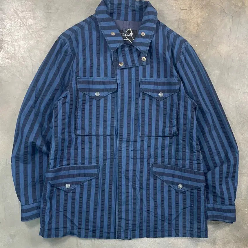 [BUNJANG] Eastlogue Stripe C1 Field Jacket / 이스트로그 스트라이프 c1 필드자켓