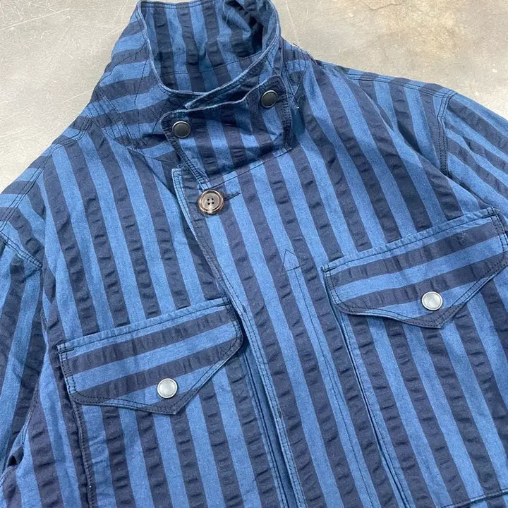 [BUNJANG] Eastlogue Stripe C1 Field Jacket / 이스트로그 스트라이프 c1 필드자켓