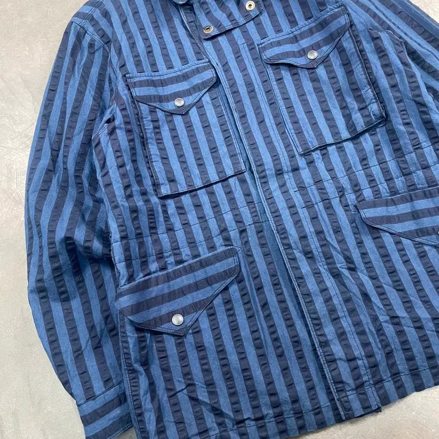 [BUNJANG] Eastlogue Stripe C1 Field Jacket / 이스트로그 스트라이프 c1 필드자켓