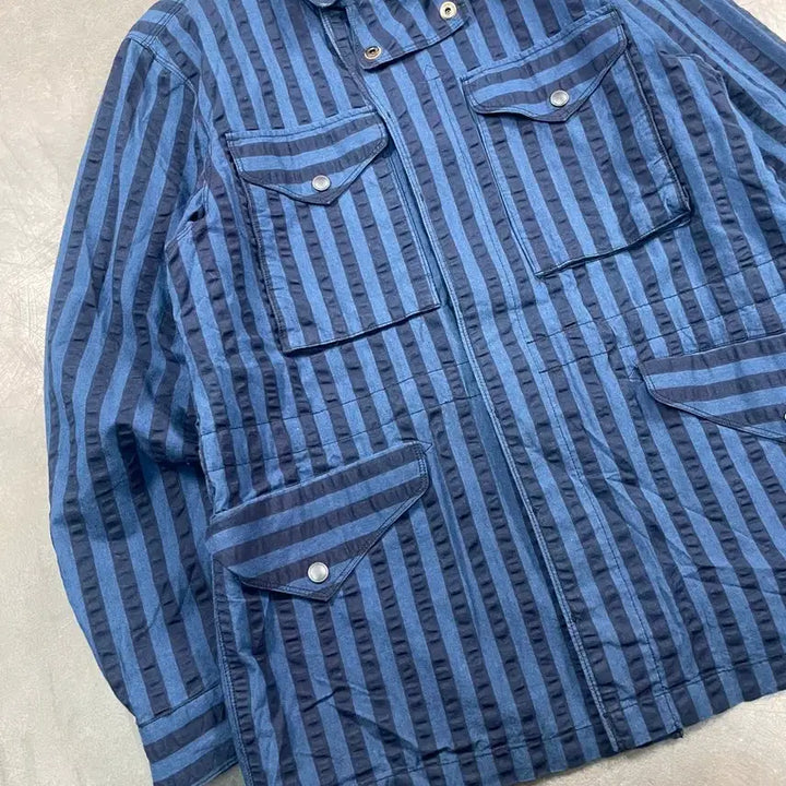[BUNJANG] Eastlogue Stripe C1 Field Jacket / 이스트로그 스트라이프 c1 필드자켓