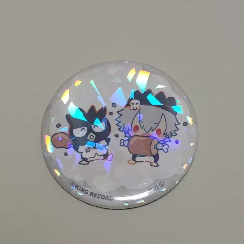 [BUNJANG] Hypnosis Mic Samatoki Aohitsugi Sanrio Badtz-Maru Can Badge / 히프마이 / 아오히츠기 사마토키 산리오 콜라보 캔 뱃지 배드바츠마루