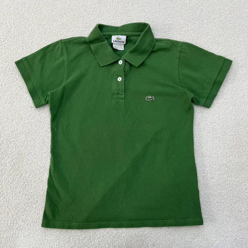 [BUNJANG] Lacoste Pique Short Sleeve Polo Shirt / 36 라코스테 피케 반팔 카라 티셔츠 0305M