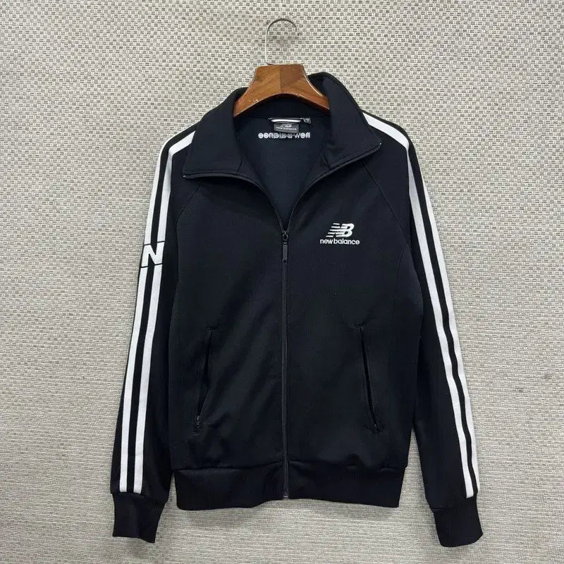[BUNJANG] New Balance Embroidered Logo Track Top S Jersey Jacket / 뉴발란스 자수로고 트랙탑 져지 집업 S A07206