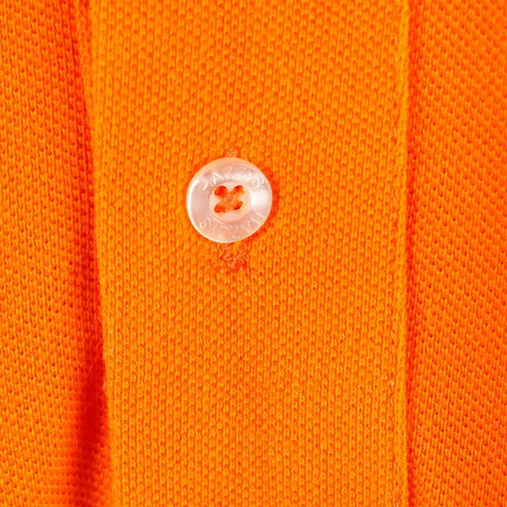 [BUNJANG] Hazzys Orange Polo Shirt / 해지스 주황 카라티