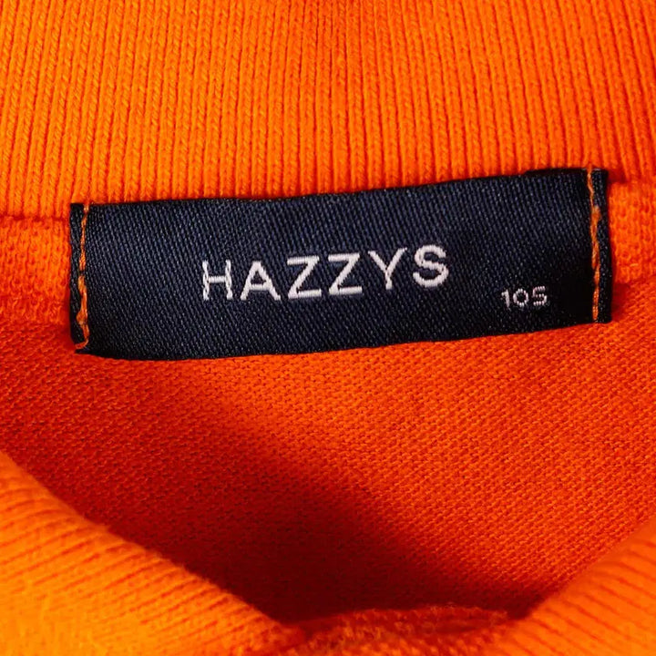 [BUNJANG] Hazzys Orange Polo Shirt / 해지스 주황 카라티
