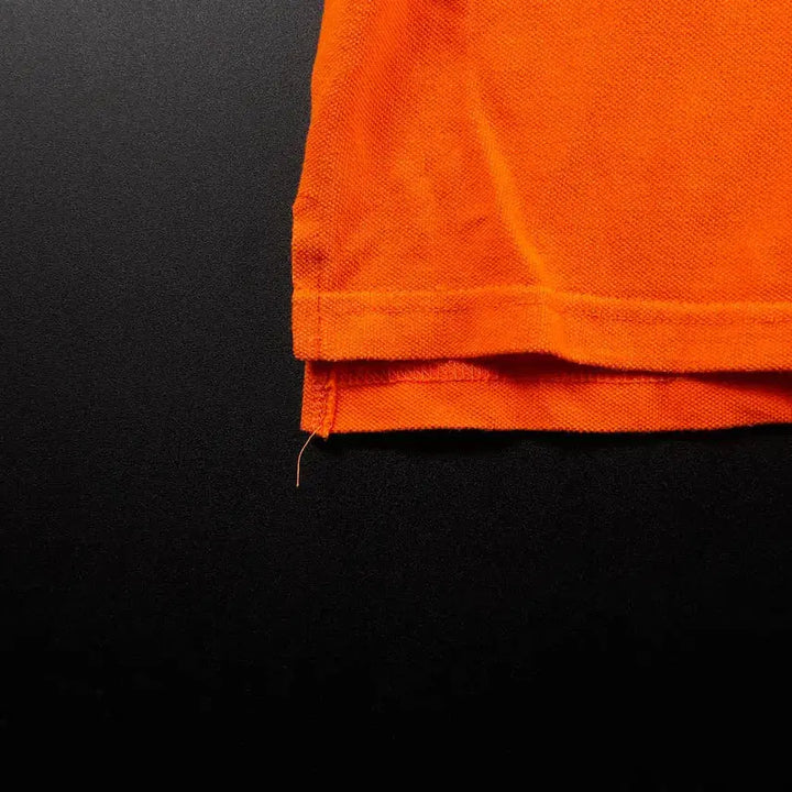 [BUNJANG] Hazzys Orange Polo Shirt / 해지스 주황 카라티