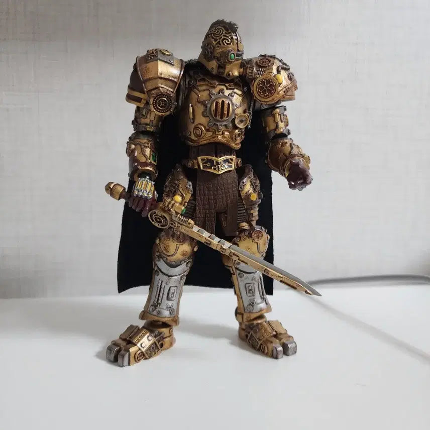 [BUNJANG] Dragwells Rox Steampunk Resin Figure / 스팀펑크 레진 피규어 황소 텀블벅 드래그웰즈 록스